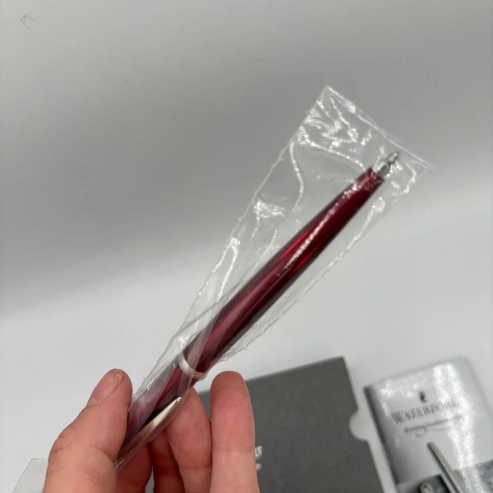 Waterford Glen Red Metallic Ballpoint Pen | New in Box W409 Glendalough Gift